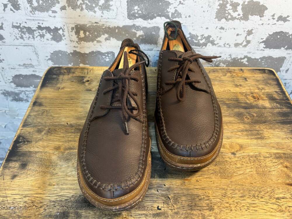 Clarks Originals Mens Trapell Pace - Dark Brown Lea Casual Men 9.5 uk 42.5 - Picture 10 of 10